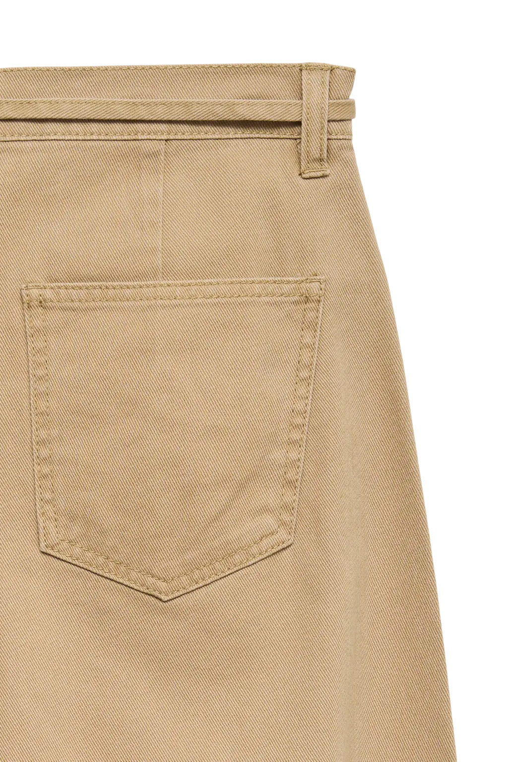 Kaitlin Wide Coloured Barrel Jeans – Kelp