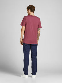 Ecorp Logo Tee O -Neck - Hawthorn Rose