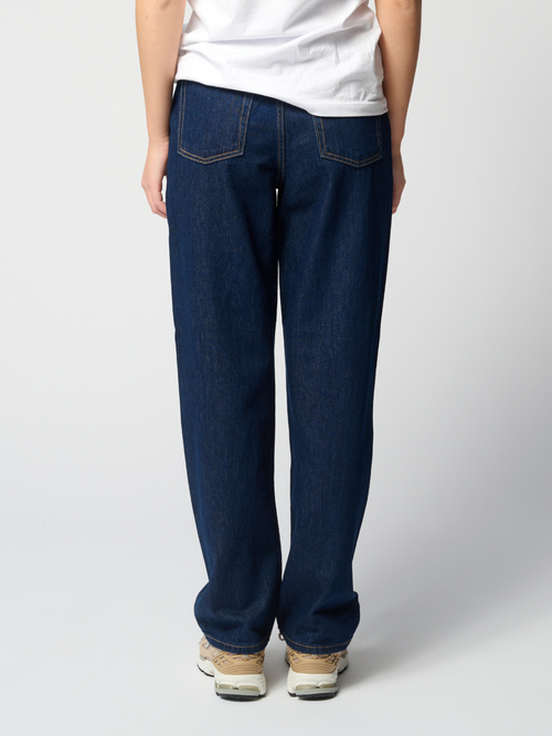 De Originale Performance Loose Jeans - Dark Blue Denim - TeeShoppen - Blå