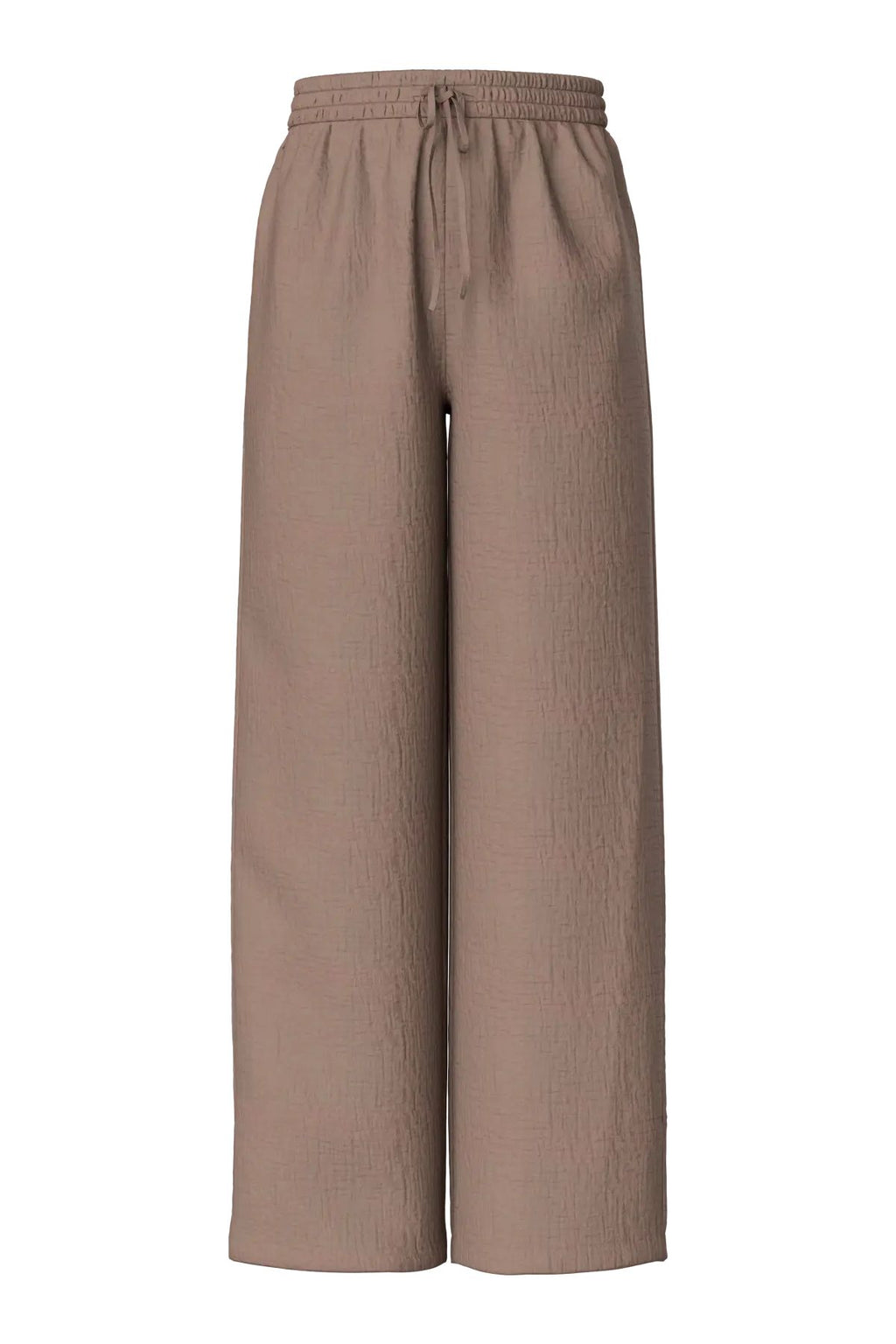 Sastina High-Waisted Wide Pants - Kaffeequarz