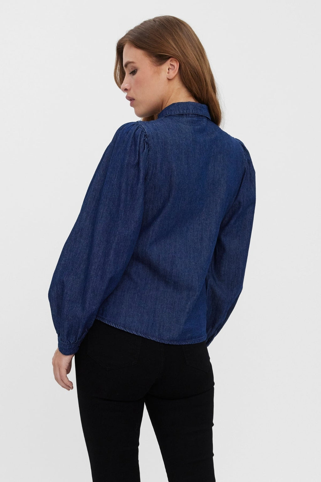 Nily Denim Shirt - Dunkelblauer Denim