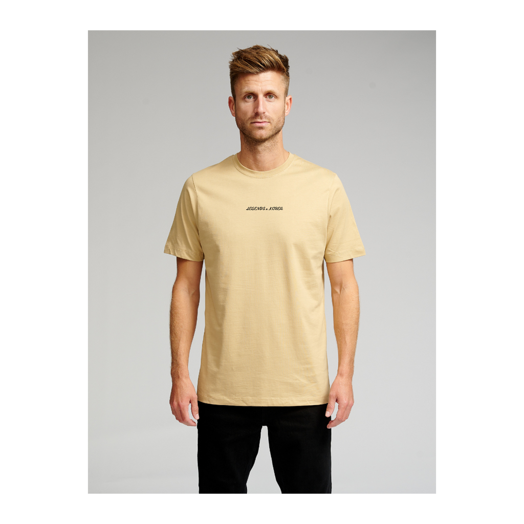 Bio -Basis -T -Shirt - Beige