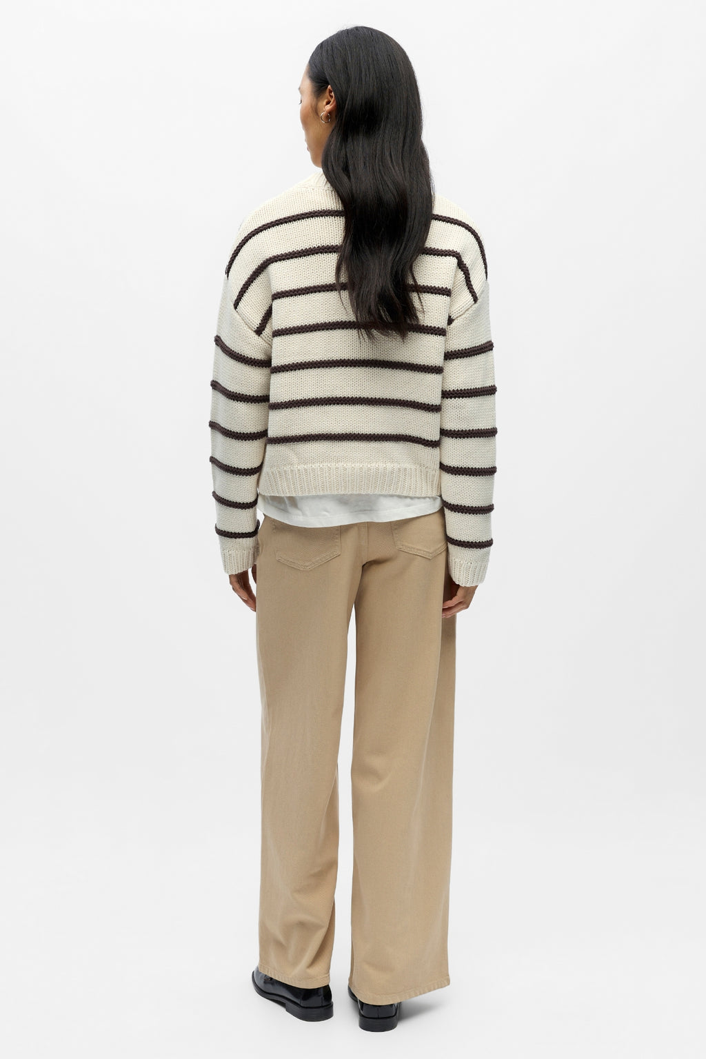 Oda Strickpullover – Birch Seal Brown