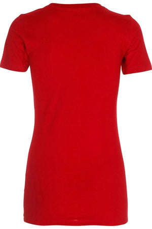 Eingebautes T -Shirt - rot