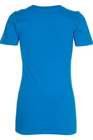 Eingebautes T-Shirt-Torquoise Blau