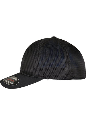 Flexfit 360 OmniMesh Cap - Schwarz