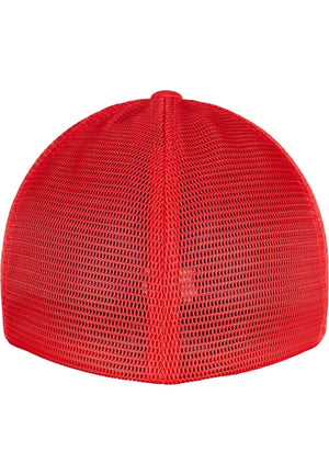 Flexfit 360 OmniMesh Cap - Rot