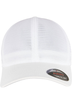 Flexfit 360 OmniMesh Cap - Weiß