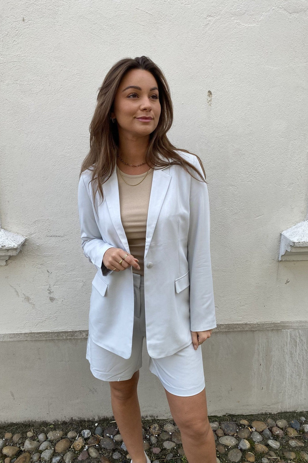 Zelda Blazer - Gletschergrau