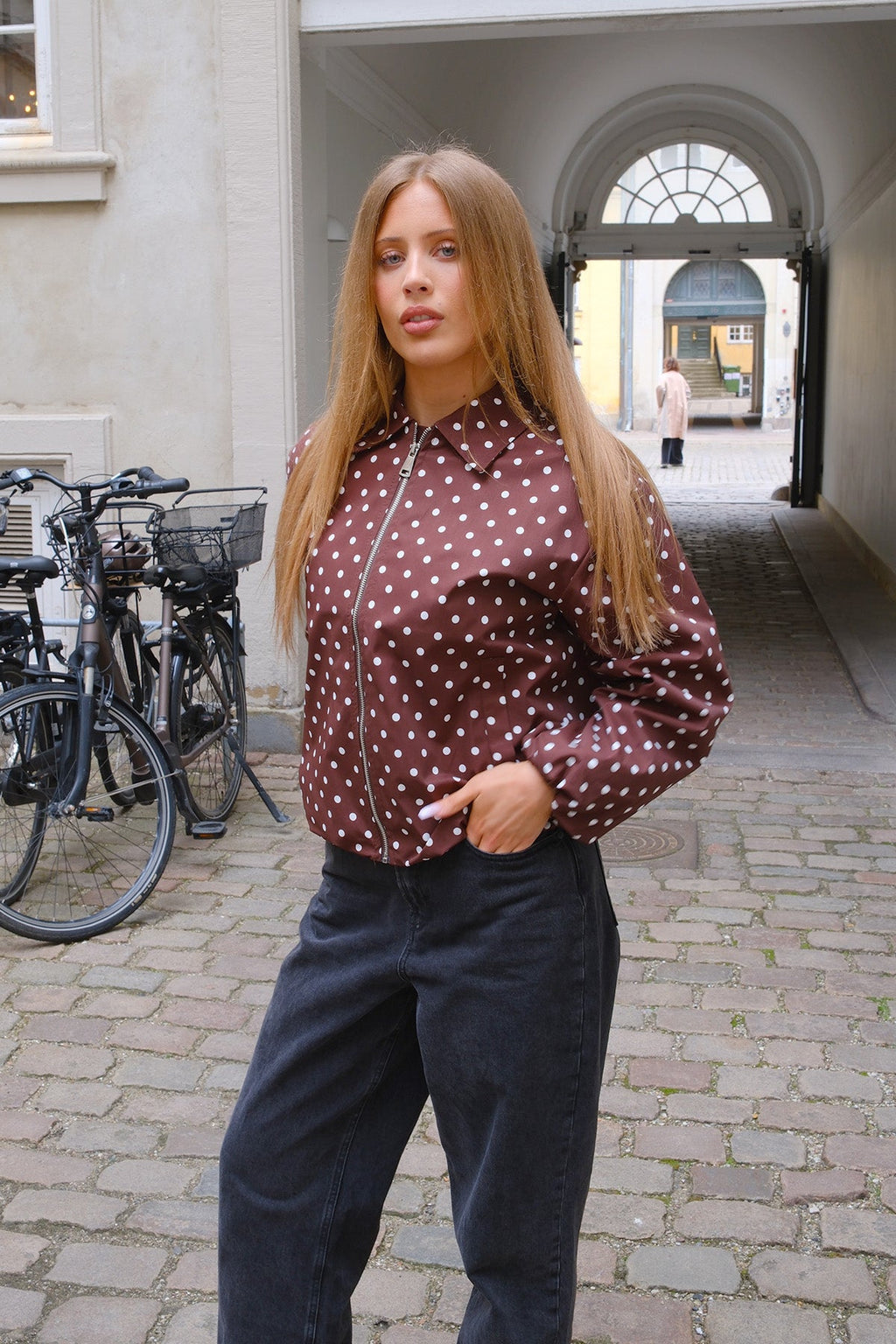 Isabel Jacke – Braun