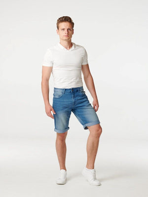 Denim Shorts - Blau