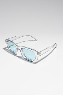Izzy Sonnenbrille - Transparent/Blau