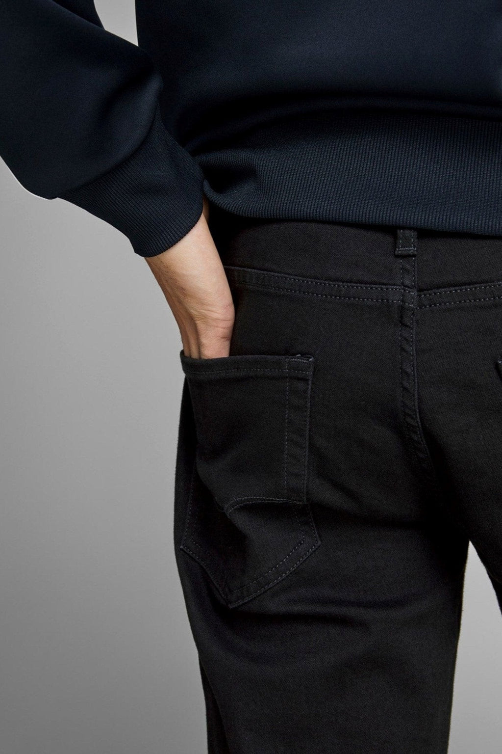 Mike Original Jeans - schwarzer Denim