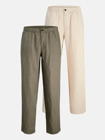 Leinen Pants - Paketangebot - (2 PCs.)