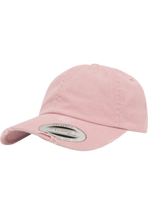 Low Profile Destroyed Cap - Rosa