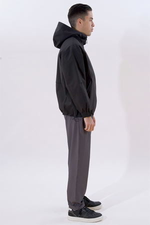 Asher kurze Jacke - Schwarz