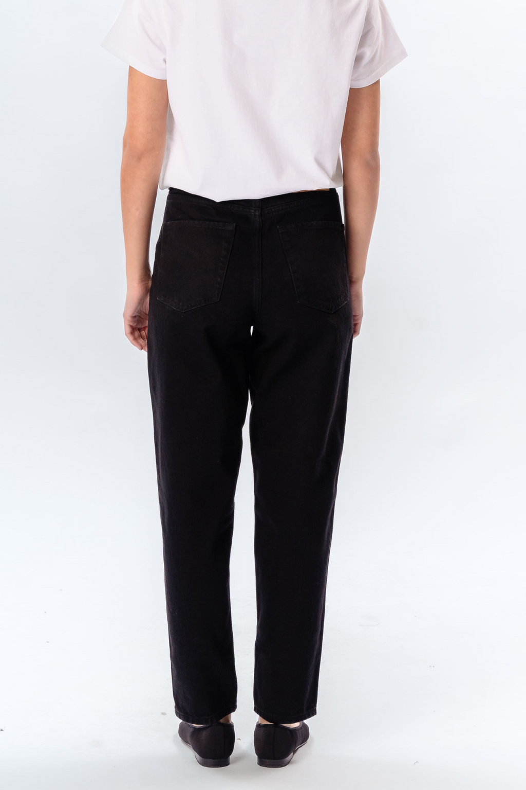 The Original Performance Mom Jeans - Schwarzer Denim