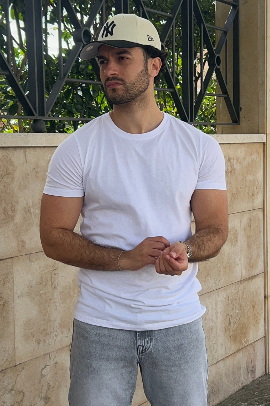 Muscle T -Shirt - Weiß