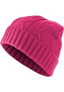 Next Beanie Cable Flap - Magenta