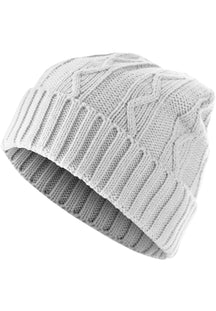 Next Beanie Cable Flap - Weiß