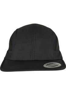 Nylon Snapback - Schwarz