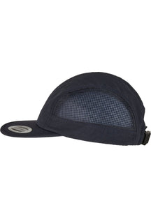 Nylon Snapback - Marineblau