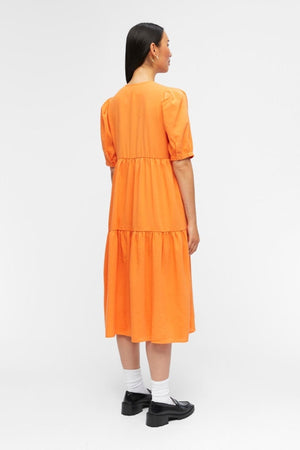 Alaia Langes Kleid - Herbst Sonnenuntergang