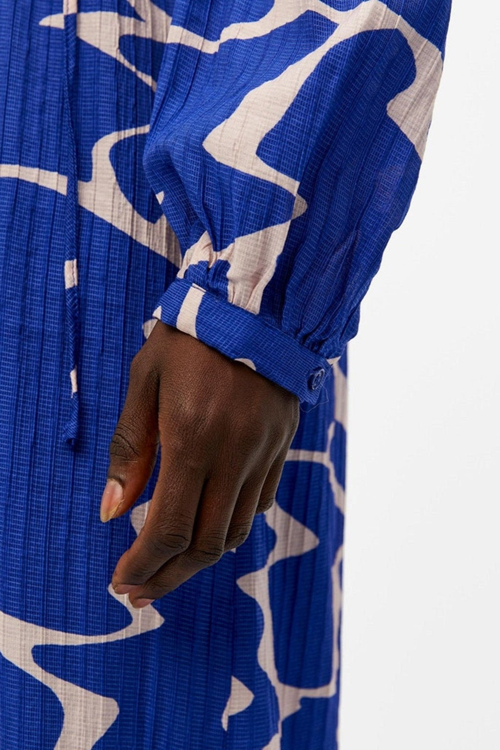 Vanja Wrap Kjole - Clematis Blau