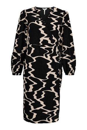 Vanja Wrap Kjole - sortieren