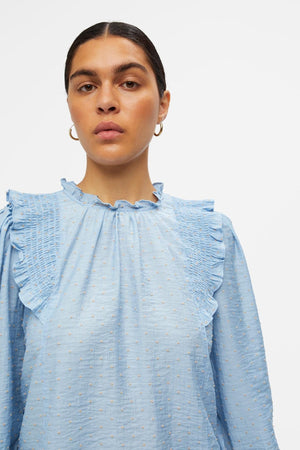 Petri Langærmet Top - Gelassenheit