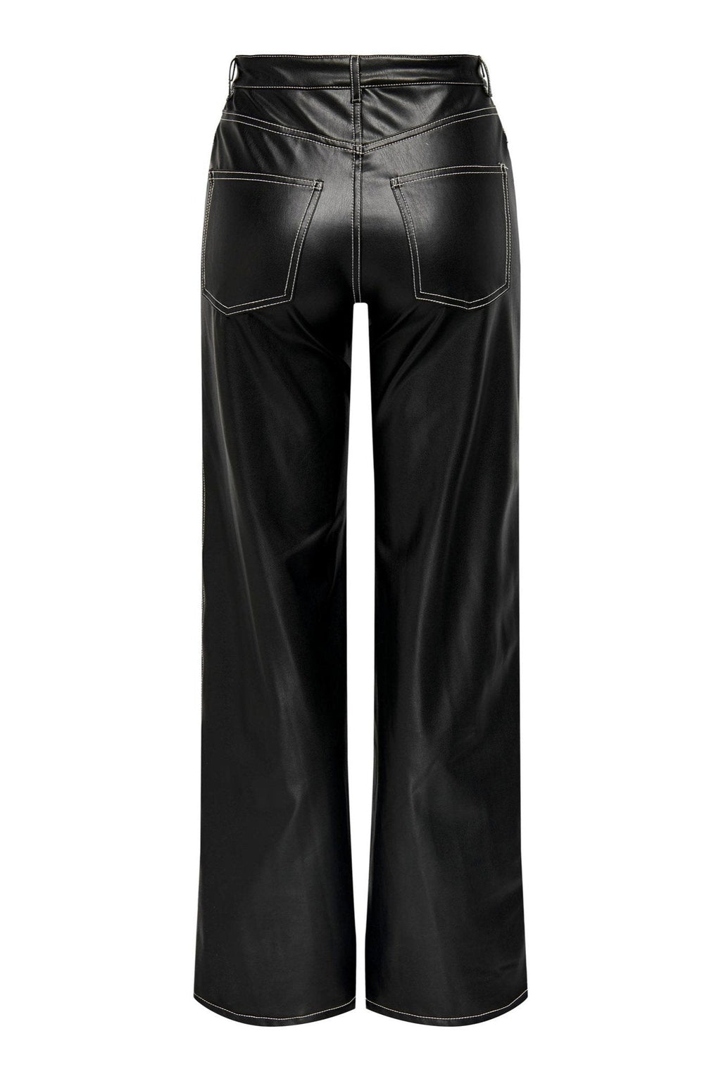 Juicy Wide Faux Leder Bukser - sortieren