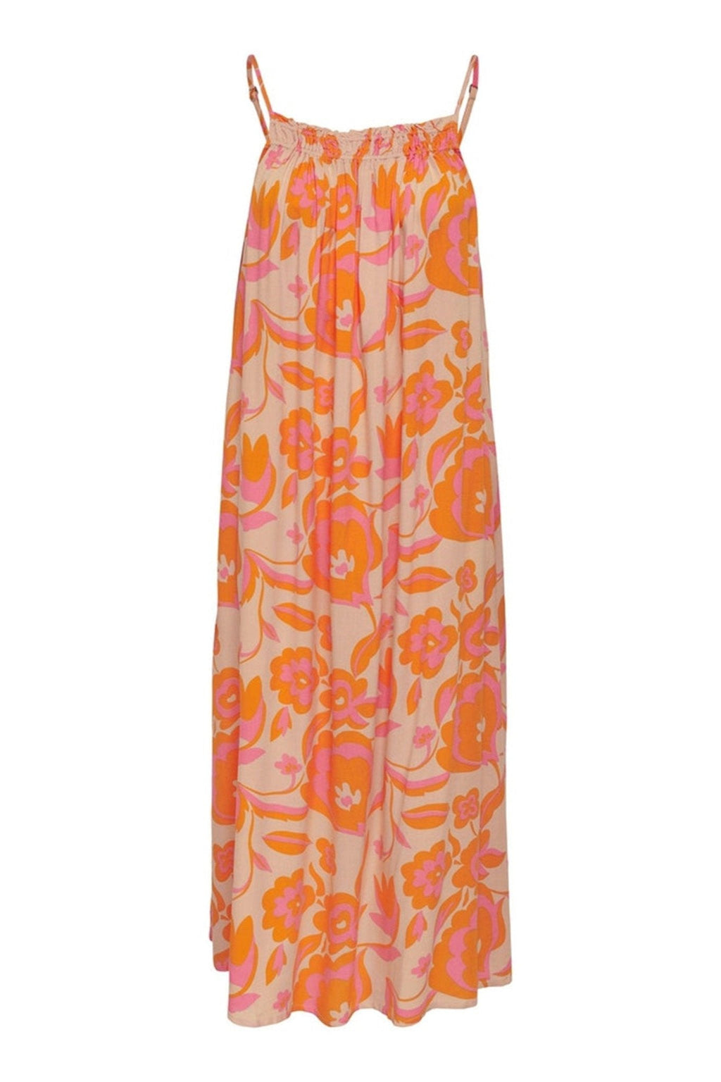 Demi Midi Kleid - Eierlikör