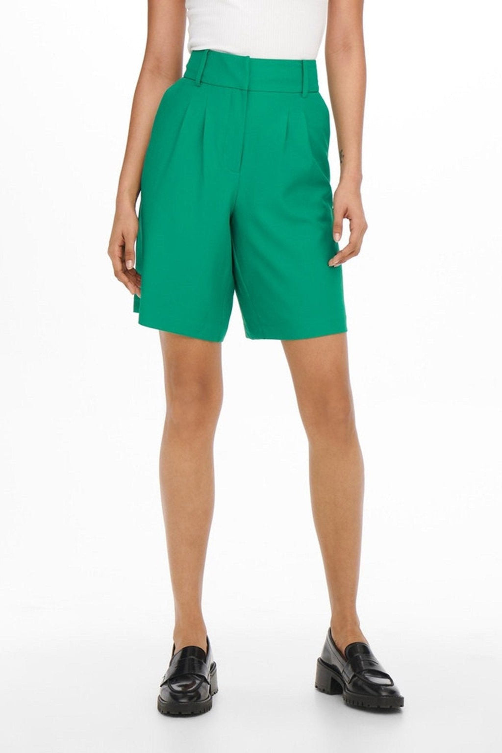 Violett Shorts - Pfeffergrün