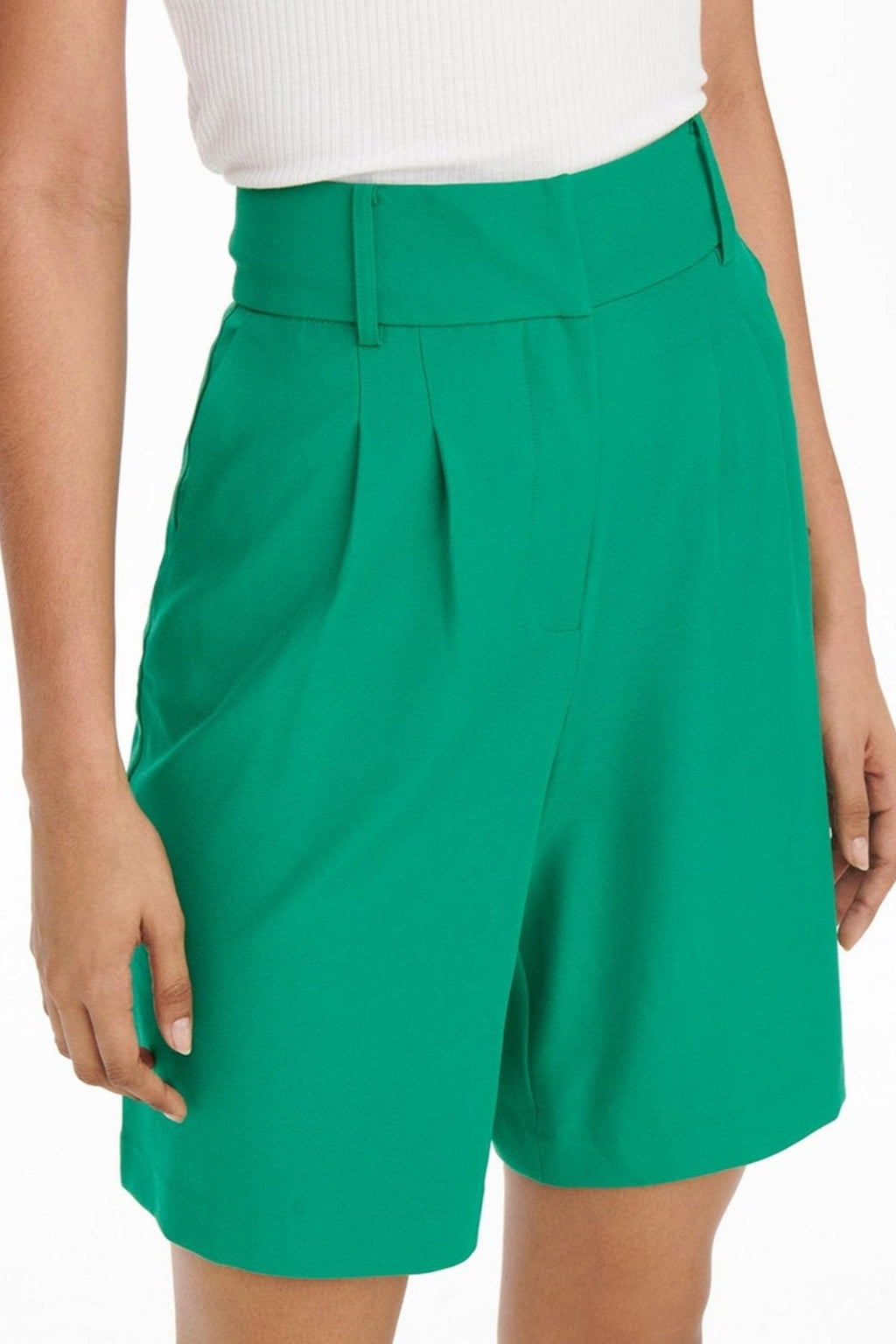 Violett Shorts - Pfeffergrün