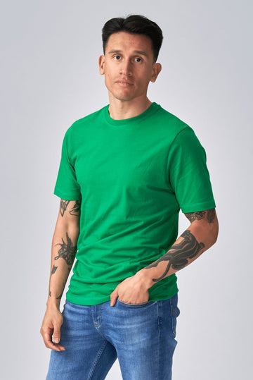 Bio -Basis -T -Shirt - Grün