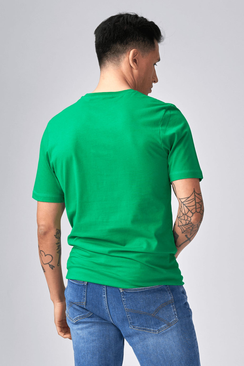 Bio -Basis -T -Shirt - Grün