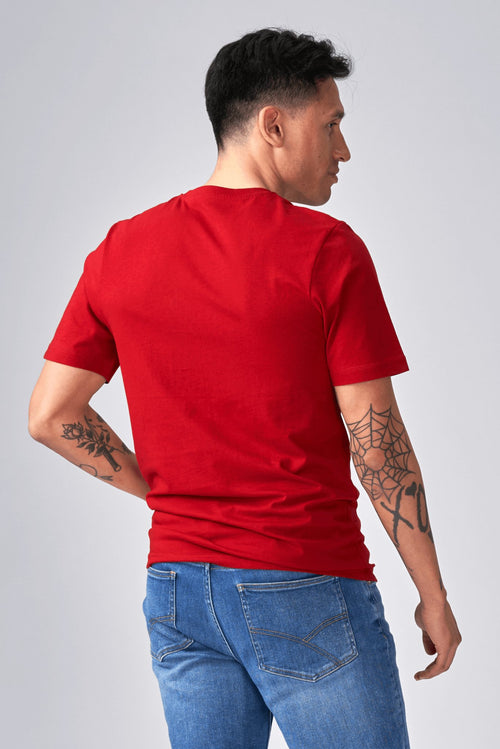 Organic Basic T-shirt - Red - TeeShoppen Group™ - T-shirt - TeeShoppen