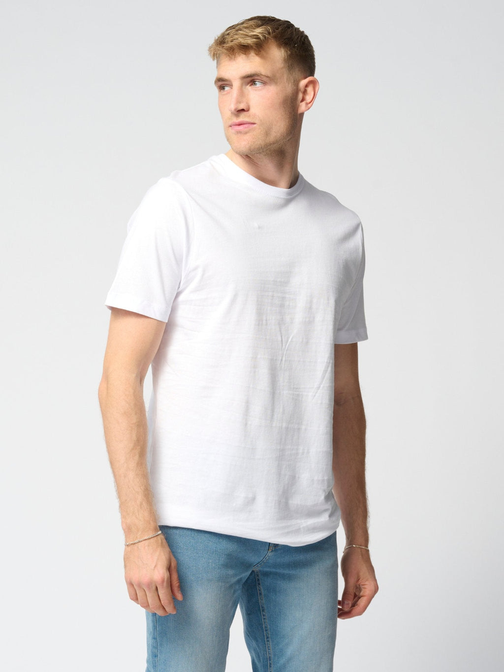 Bio -Basis -T -Shirt - Weiß