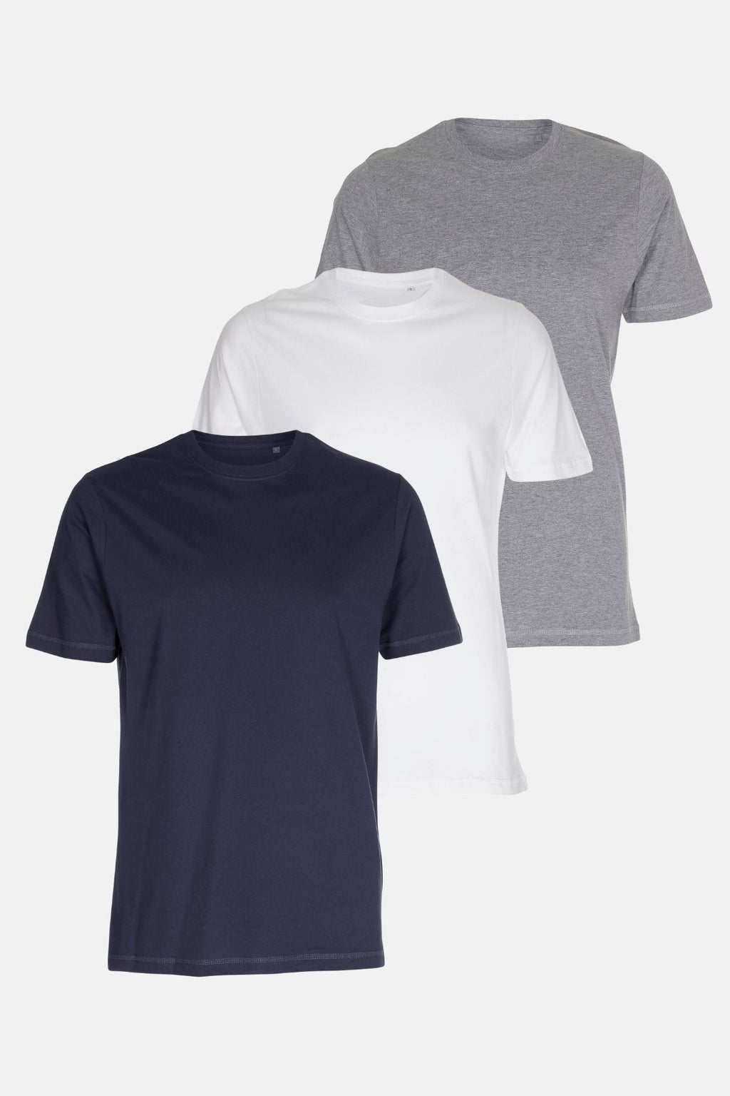 Bio -Basis -T -Shirts - Paketgeschäft (3 PCs.)