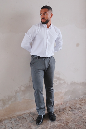 Performance Pants Breit - melange grau