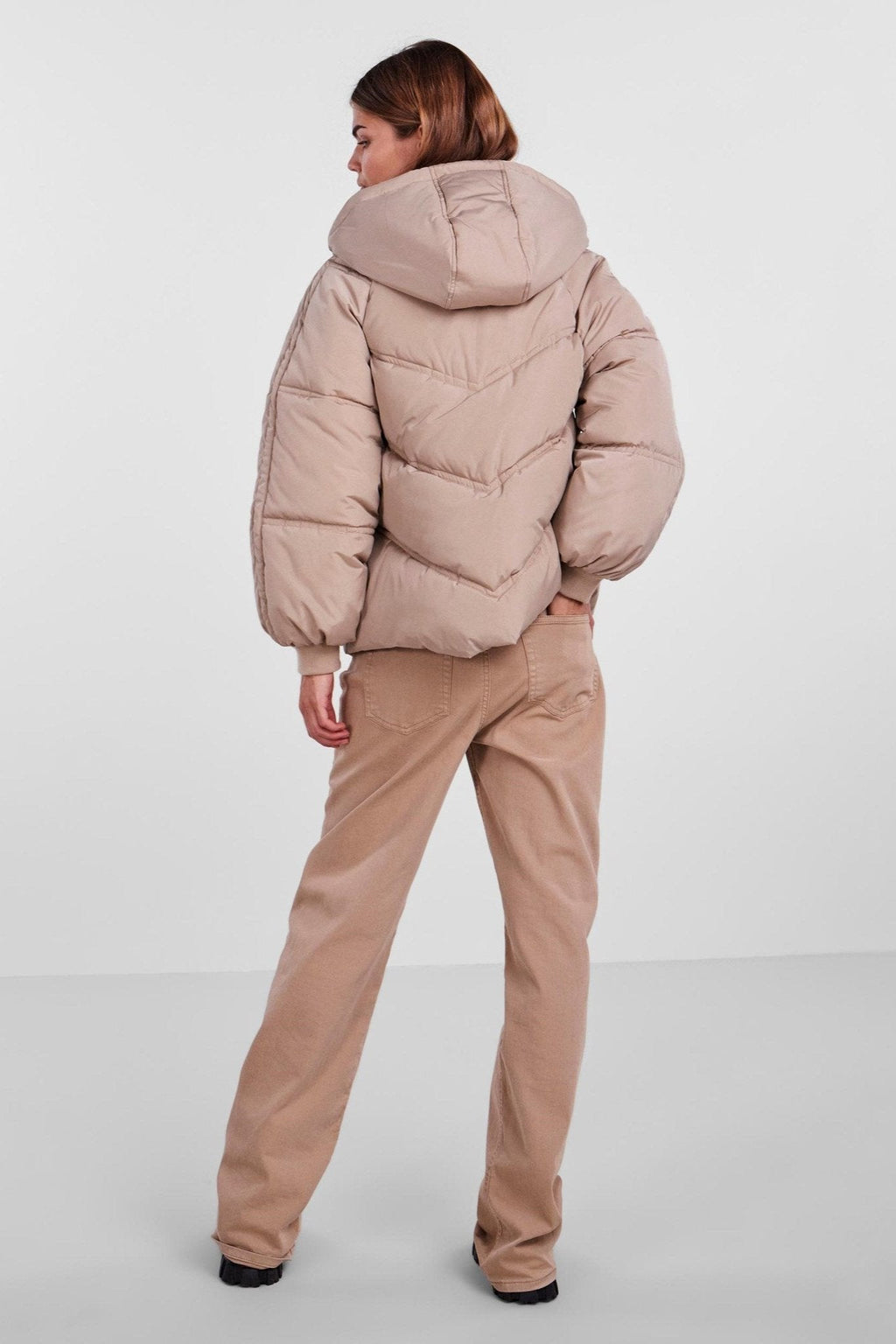 Neli City Pufferjacke - Silver Mink