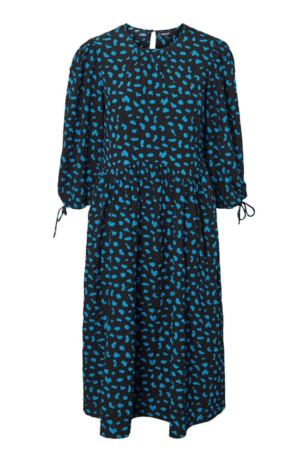 Anemone Midi Kjole - Blauer Aster