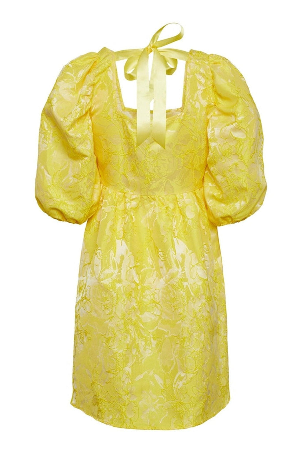 Aviona -Kleid - blasse Banane