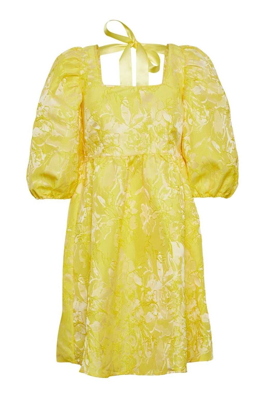 Aviona -Kleid - blasse Banane