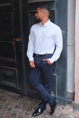 Performance Pants Wide Passform - Marine