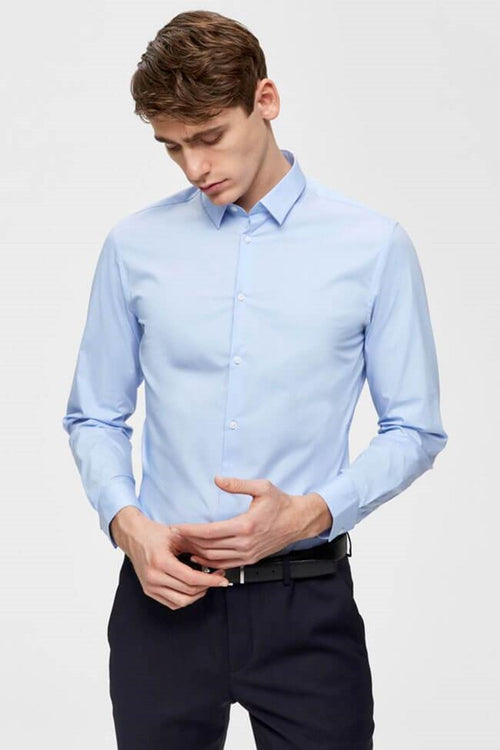 Preston Shirt Slim fit - Light blue - TeeShoppen Group™