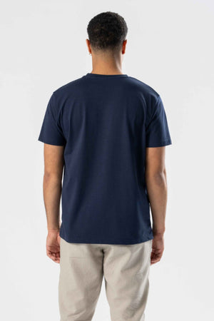 Regelmäßiges T -Shirt - Marine