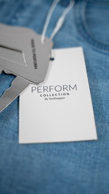 The Original Performance Denim Shorts - Hellblau