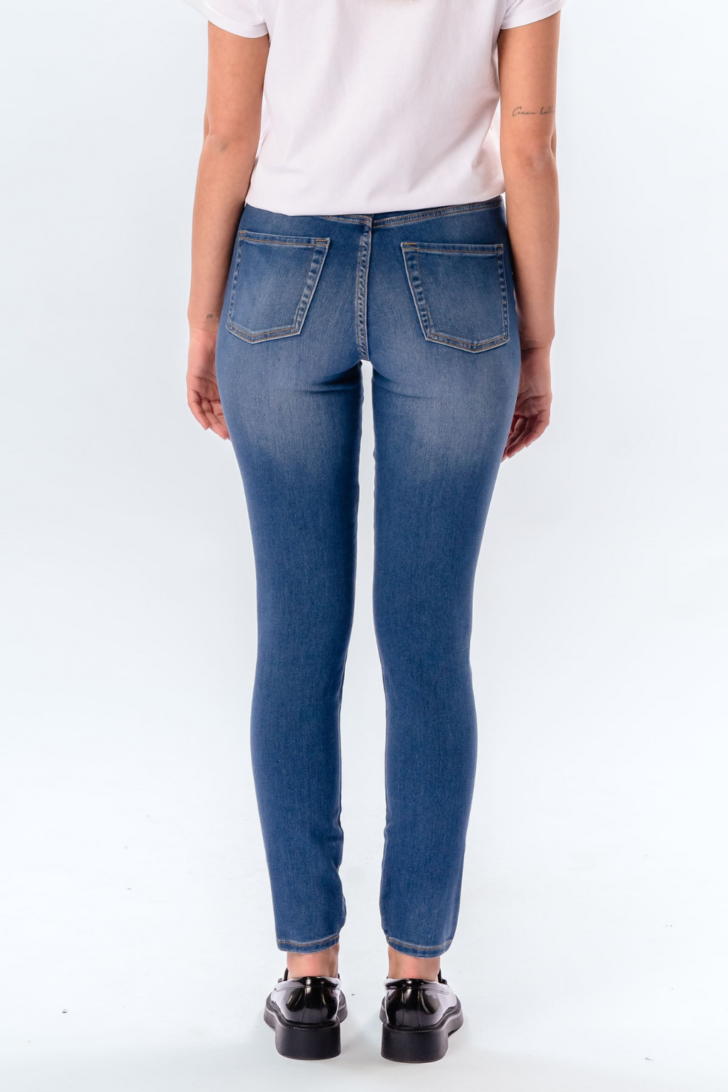 The Original Performance Röhrenjeans - hellblauer Denim