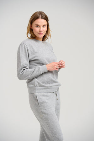 Basic Crewneck -Schweiß (Damen) - Paketangebot (2 PCs.)